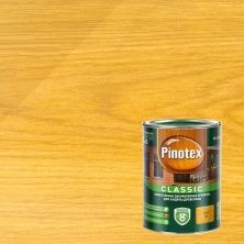 PINOTEX CLASSIC пропитка декоративная для защиты древесины до 8 лет, сосна (1л)