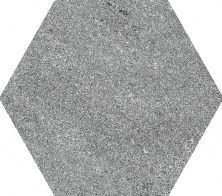 Плитка из керамогранита Soft Hexagon Grey для стен и пола, универсально 23x26