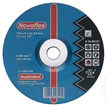 Metabo Круг обдирочный сталь Novoflex SP 125x6,0 мм 617136000