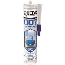 QUELYD 007 клей-герметик, монтажный, универсальный, Сrystal Сlear, прозрачный (290мл)