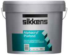 Sikkens Alphacryl Plafond/ Сиккенс Альфакрил Плафонд Краска для стен и потолков глубокоматовая