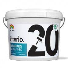 BECKERS INTERIO VAGGFARG 20 краска влагостойкая для стен и потолков, полуматовая, база A (2,7л)