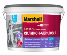 Marshall Akrikor / Маршалл Акрикор Краска фасадная силикон-акриловая матовая