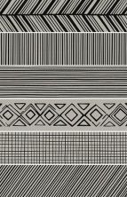 Плитка из керамогранита Takenos K`sim Picasso Mix6 Taupe Напольный декор 14,6x59,3