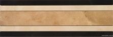 Плитка из керамогранита Cenefa Damore 2 Dark Бордюр 12,8x38,8