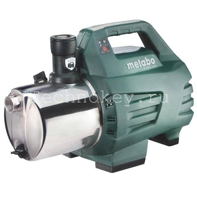 Metabo P 6000 Inox Насос поверхн.1300вт,6000л/ч,5.5бар 600966000