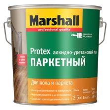 MARSHALL PROTEX лак паркетный, износостойкий, матовый (2,5л), Эстония