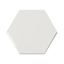 Керамическая плитка HEXAGON SCALE WALL White для стен 10,7x12,4