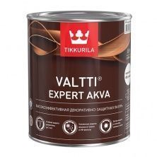 TIKKURILA VALTTI EXPERT AKVA лазурь высокоэффективная защитная, полуматовая, тик (0,9л)