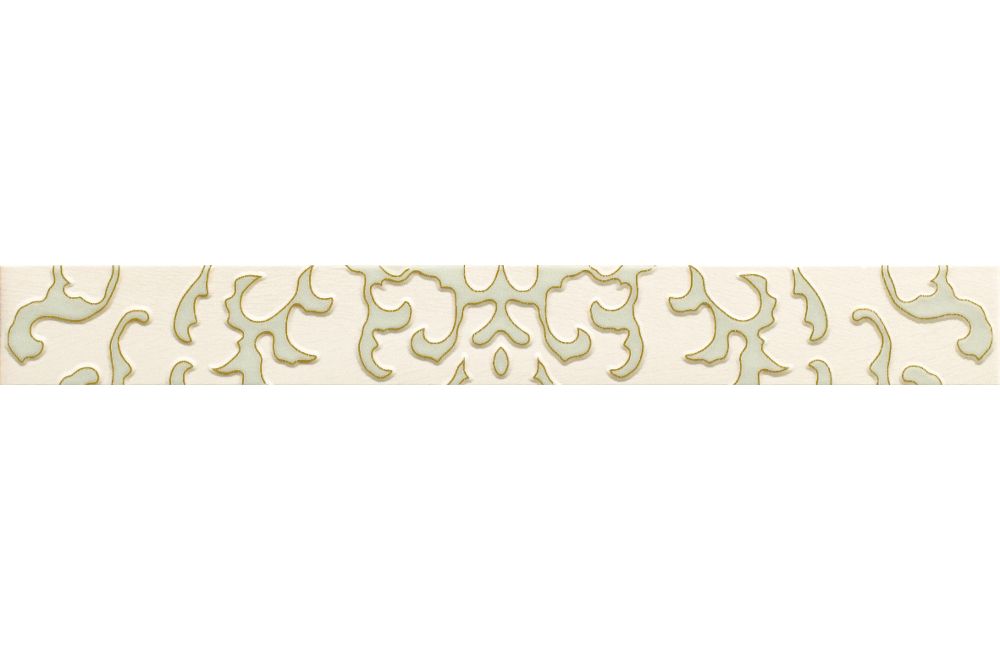 Керамическая плитка Tembre beige listwa Бордюр 4,8x40