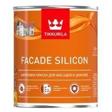 TIKKURILA FACADE SILICON краска силикон модифицированная для фасадов, глубокоматовая, база A (0,9л)