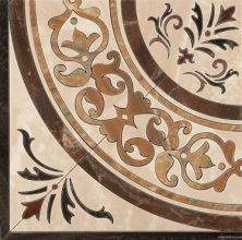 Плитка из керамогранита Deco Jainoor Pulido Angulo Crema Декор 38,8x38,8