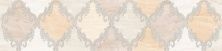 Керамическая плитка Дубай светло-бежевая Бордюр 11,5x50