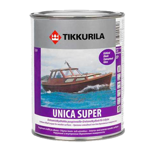 Tikkurila Unica Super 60 / Тиккурила Уника Супер 60 Лак для дерева уретано-алкидный полуглянцевый