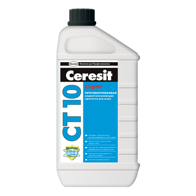 Ceresit СТ 10 / Церезит ЦТ 10 Антисептик защитный для швов облицовок водно-дисперсионный силиконовый