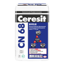 Ceresit CN 68 / Церезит ЦН 68 Смесь для пола самовыравнивающаяся от 1 до 15 мм.