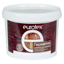 Eurotex герметик шовный для дерева, орех (25кг)