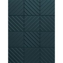 Керамическая плитка 4D Diagonal Deep Blue для стен 20x20