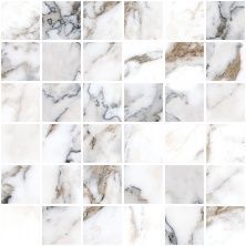 Мозаика K949879LPR1VTE0 Marble-X  Бреча Капрайа Белый ЛПР  5x5 30x30