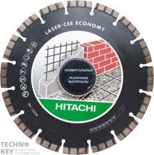 Диск алмазный Hitachi 125х2,2х22,2 CEE-10; сегментир., универсальный