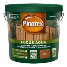 PINOTEX FOCUS AQUA деревозащитное средство для защиты заборов золотая осень (5л)