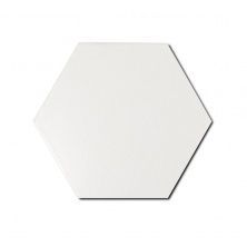 Керамическая плитка HEXAGON SCALE White Matt для пола 11,6x10,1