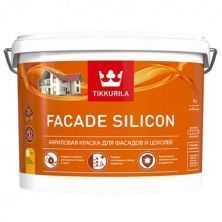 TIKKURILA FACADE SILICON краска силикон модифицированная для фасадов, глубокоматовая, база C (9л)