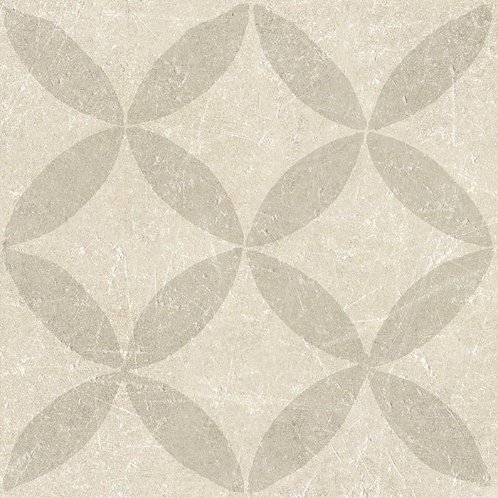 Плитка из керамогранита MATERIA DECOR ETANA IVORY для стен и пола, универсально 20x20