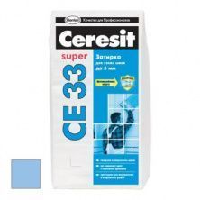 Затирка цементная Ceresit CE 33 Super голубая №82 2 кг