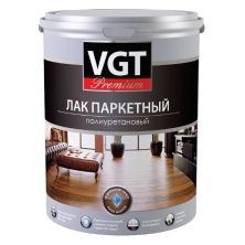 VGT PREMIUM ЛАК ПАРКЕТНЫЙ ПОЛИУРЕТАНОВЫЙ для внутренних работ, матовый (0,9л)