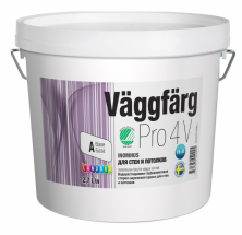 Landora VäggFärg Pro 4/ Ландора Ваггфарг Про 4 Краска для стен и потолков стирол-акрилатная глубокоматовая