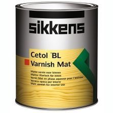 SIKKENS CETOL BL VARNISH МАТ лак полиуретановый, износостойкий для защиты древесины, матовый (2,5л)