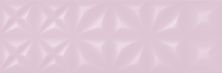 Керамическая плитка Lila рельеф розовый LLU072D для стен 25x75