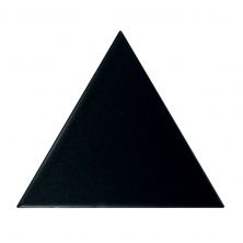Керамическая плитка TRIANGOLO BLACK MATT TR для стен 10,8x12,4
