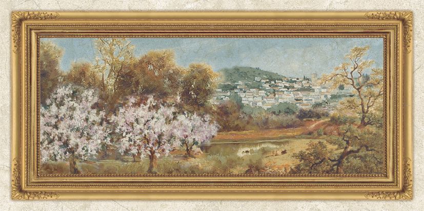 Керамическая плитка Crema Marfil Art Dec Orsay Декор 30x60