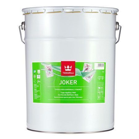 TIKKURILA JOKER краска гипоаллергенная для интерьеров, матовая, база A (18л)*