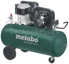 Metabo MEGA 650-270 D Компр.4кВт,650/м,400В,11б,270л 601543000