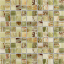 Мозаика Pietrine Onice Jade Verde POL 15x15 30,5x30,5
