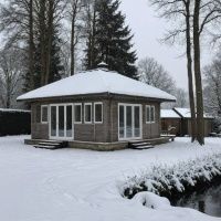 Особенности зимней эксплуатации каркасных дачных домов