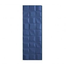 Керамическая плитка Genesis 635 0129 0081 Rise Deep Blue matt для стен 35x100
