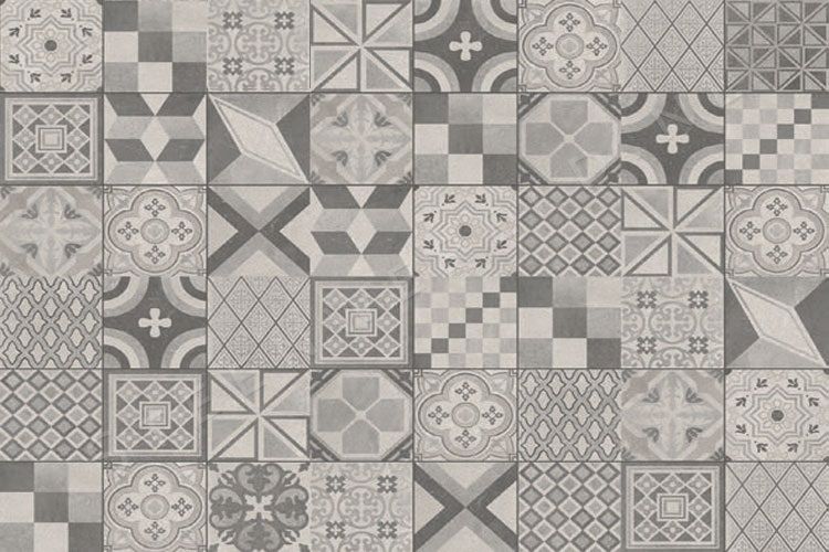 Плитка из керамогранита Square SQP068F PATTERN MIX F RETTIFICATO для стен и пола, универсально 60x60