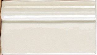Керамическая плитка Craquele Moldura Antic Dark White Бордюр 5x15