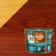 PINOTEX STANDARD антисептик, красное дерево (9л)