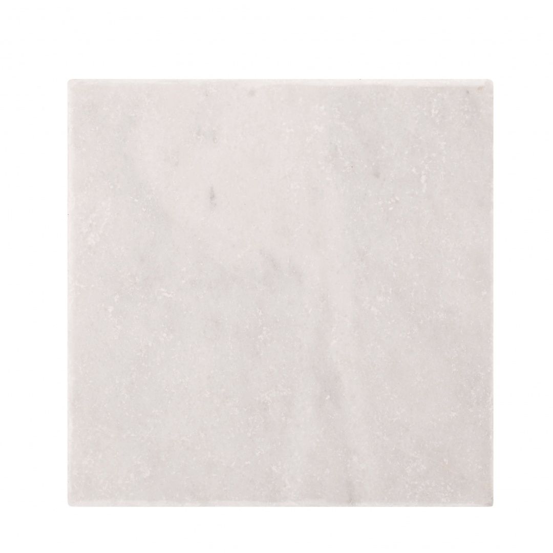 Мрамор WHITE MARBLE TUMBLED Белый для стен и пола, универсально 20x20