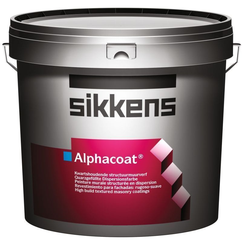 Sikkens Alphacoat / Сиккенс Альфакоат Краска фасадная акриловая текстурированная матовая