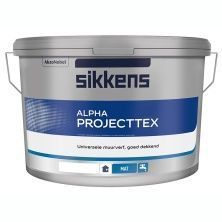 SIKKENS ALPHA PROJECTTEX краска для стен и потолков, глубокоматовая, база N00 (2,325л)