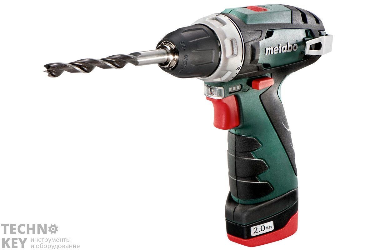 Аккумуляторный винтоверт Metabo PowerMaxx BS.2х2.0Ач в сумке 600079550