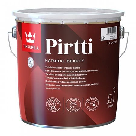 TIKKURILA PIRTTI PANEL STAIN морилка водоразбавляемая на акрилатной основе (2,7л)