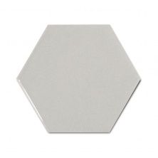 Керамическая плитка HEXAGON SCALE WALL Light Grey для стен 10,7x12,4