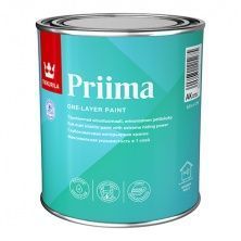 TIKKURILA PRIIMA краска интерьерная, однослойная, глубокоматовая, база A (5л)